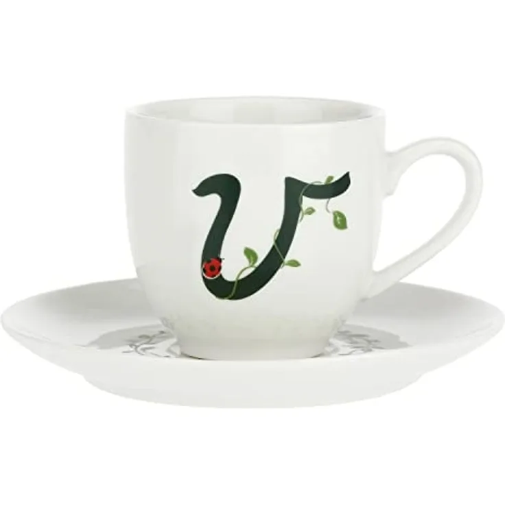 La Porcellana Bianca La Porcellana Bianca Tasse und Untertasse 90 ml V-Muster P00370015V