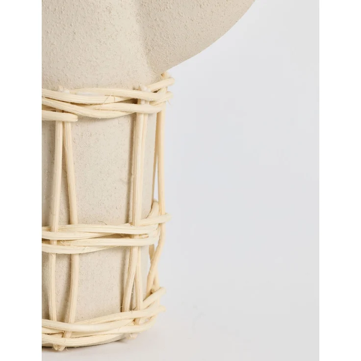 Evila Originals 'Cylinder Terracota' Vase, Creme, 8 x 17 x 28 cm – Bild 4