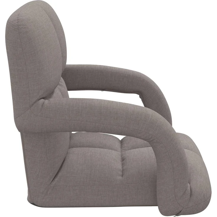 vidaXL Verstellbarer Fußsessel Taupe 58 x 62 x 58 cm Stoff 42028129 – Bild 5