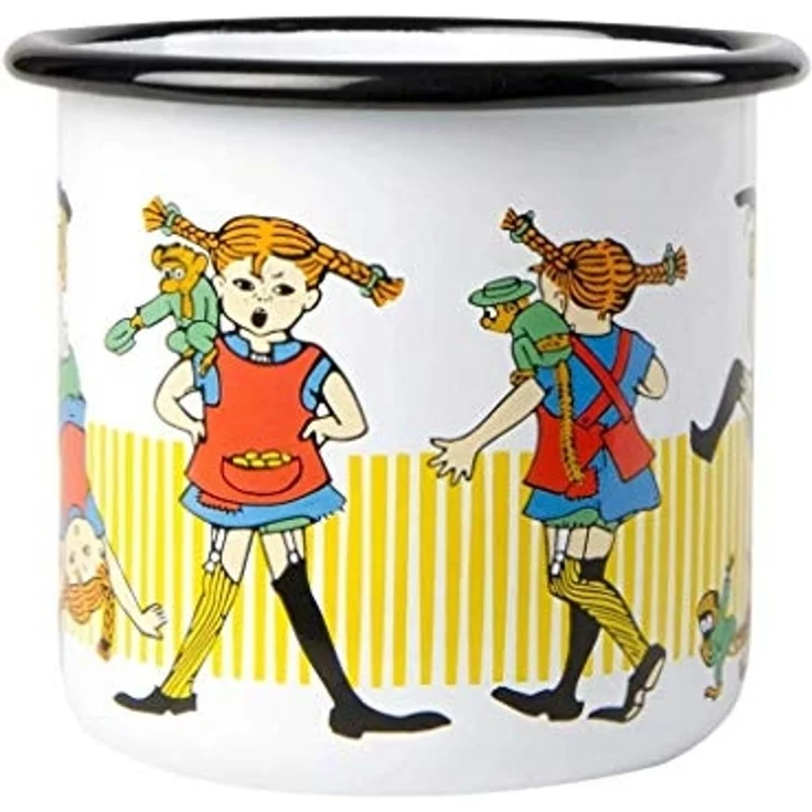Muurla Kinderbecher Tasse Pippi Langstrumpf Pippi Longstocking (370 ml) – Bild 3