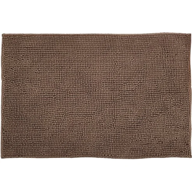 DILUMA Badematte Badematte Chenille 50x80 cm – Badteppich mit kuscheligem Flor, Polyester, rechteckig, Rutschhemmende Beschichtung, schnell trocknend, hohe Saugkraft – Bild 3
