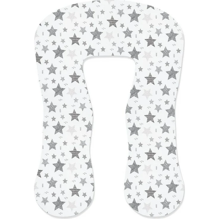 Amilian Stillkissenbezug 330 cm - Kissenbezug für XXL Stillkissen, Seitenschläferkissen, Ersatzbezug für Schwangerschaftskissen - 100 % Baumwolle – Bild 1