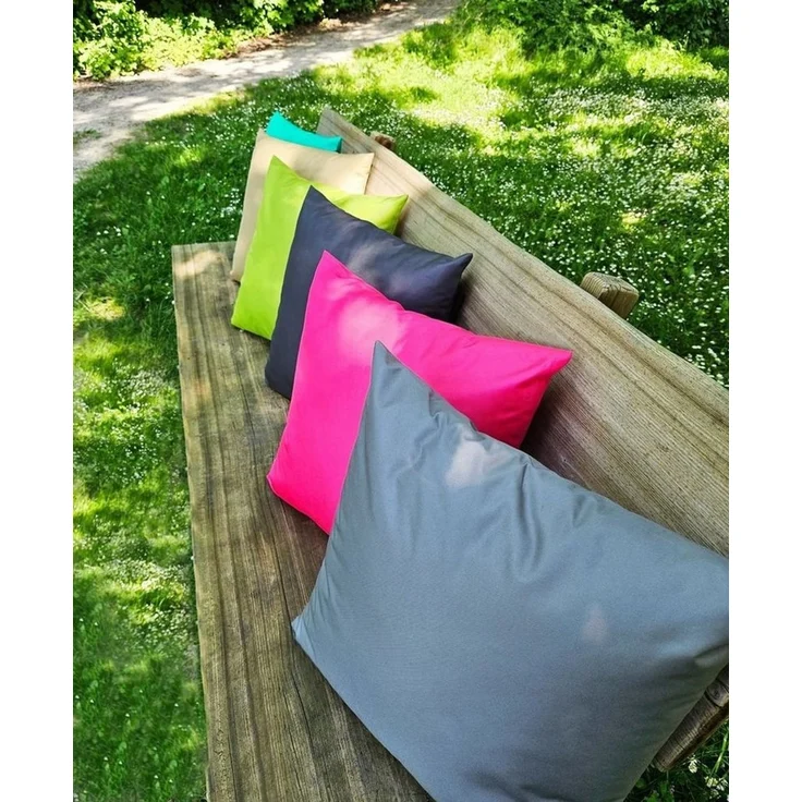 JACK Dekokissen 50x50cm Outdoor Lounge Kissen inkl. XXL Füllung Sitzkissen, starke Füllung, Robust, Strapazierfähig, Wasserabweisend, Innen&Außen – Bild 4