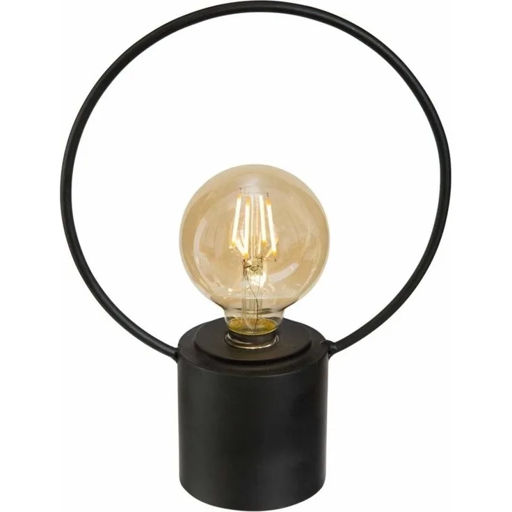 LED-Lampe, Blush Living, Höhe 26,5 cm, Schwarz
