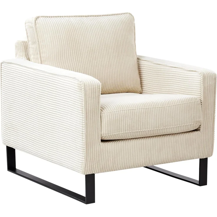 Sessel VIND Cord Hellbeige – Bild 4