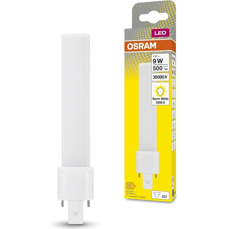 OSRAM LED-Lampe DULUX S, 4,5 Watt, G23 (830)