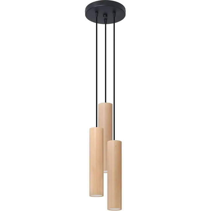 SOLLUX SL. 1012 Pendelleuchte LINO 3P L: 200, B: 200, H: 1000, GU10/40W, dimmbar