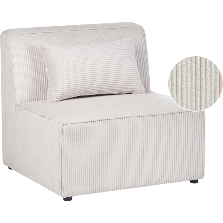 Sesselmodul LEMVIG Cord Beige