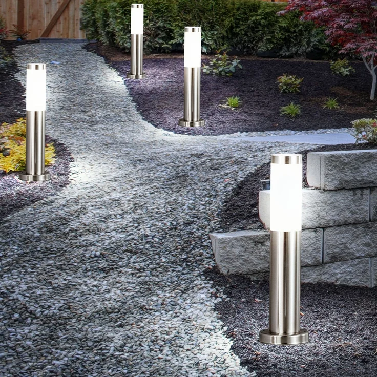 Vier elegante LED Stehleuchtung für den Außenbereich – Bild 4