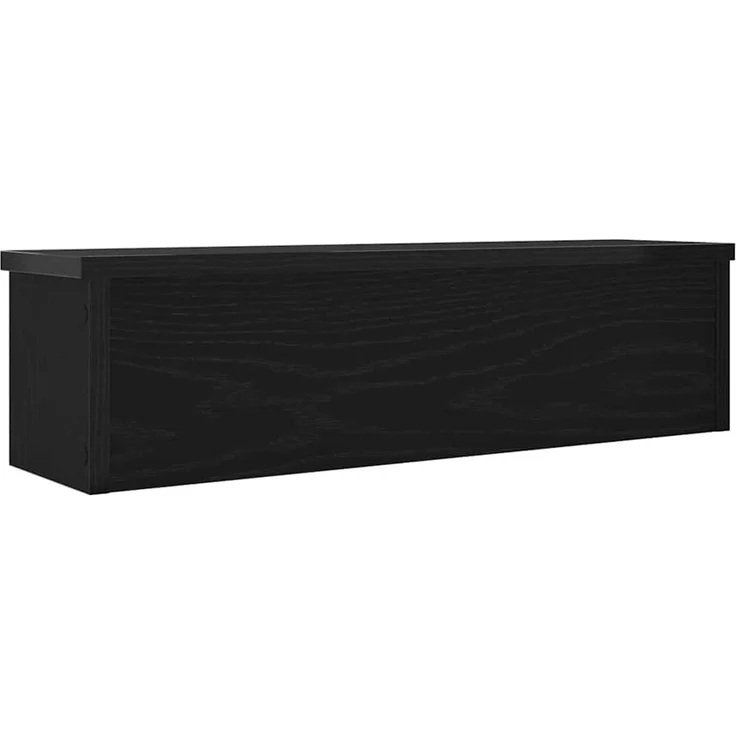 vidaXL Küchenregal Stapelbar Schwarz 50 x 15 x 16 cm Holzwerkstoff 860483 – Bild 5