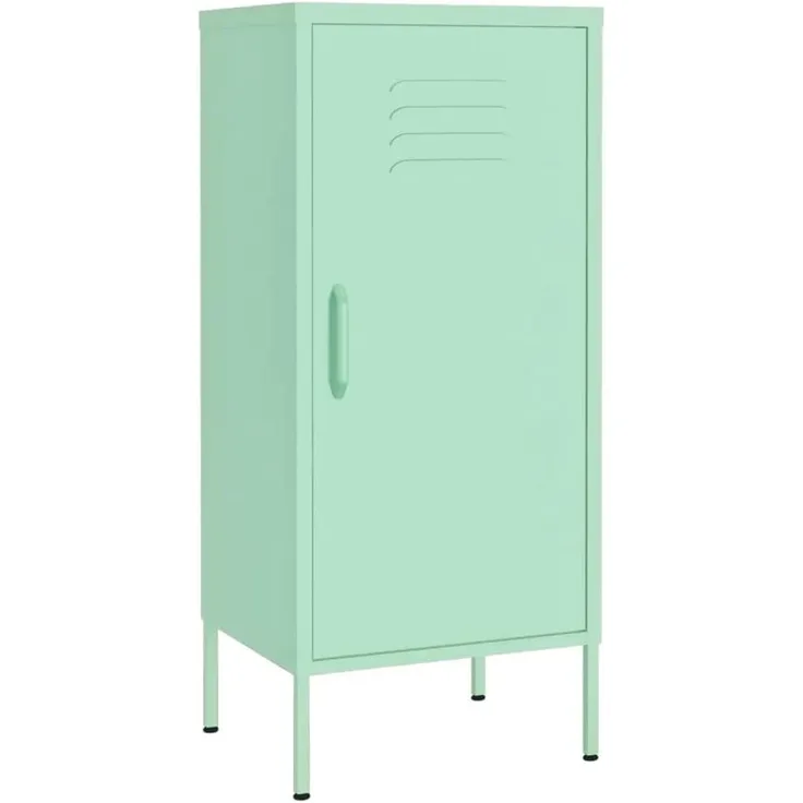vidaXL Lagerschrank, Minzgrün 42,5 x 35 x 101,5 cm, Stahl