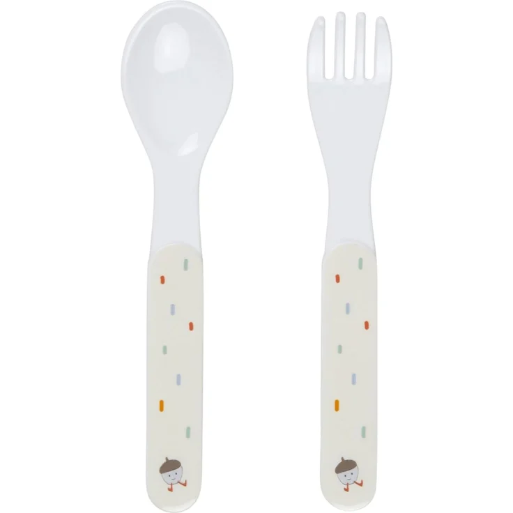 Sterntaler® Kindergeschirr-Set Fuchs Filou, rund (5-tlg), Polypropylen – Bild 7
