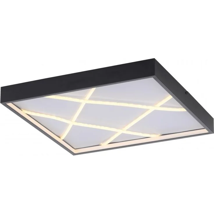 JUST LIGHT 14093-18 MIKADO Deckenlampe eckig schwarz 3000K – Bild 5