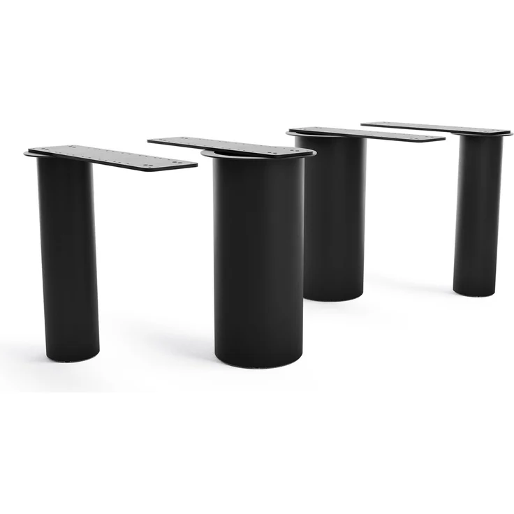 Tischgestell Pilier Metall Schwarz für Tischplatten ab 200 cm – Bild 1