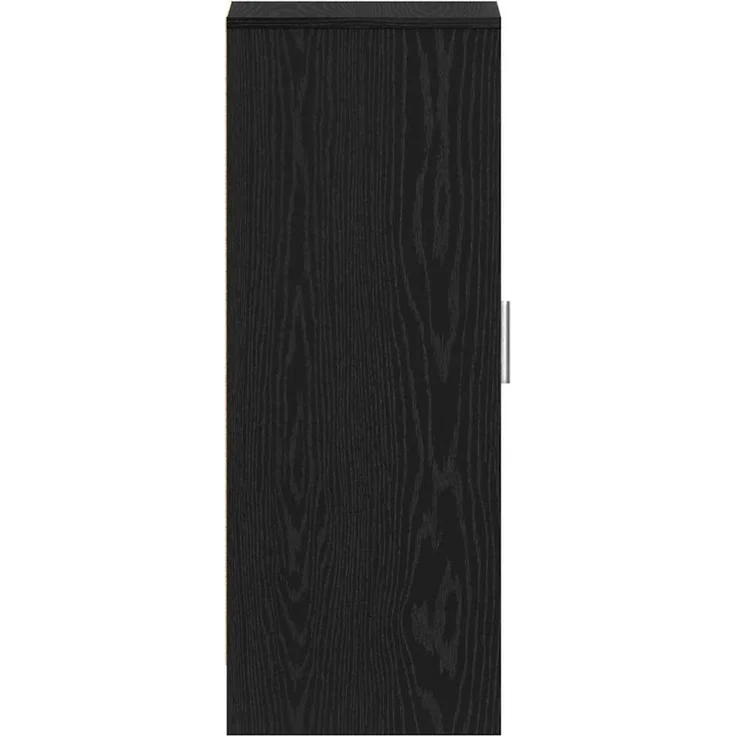 vidaXL Schuhschrank Schwarz Eichen-Optik 32 x 35 x 92 cm Holzwerkstoff 862685 – Bild 5