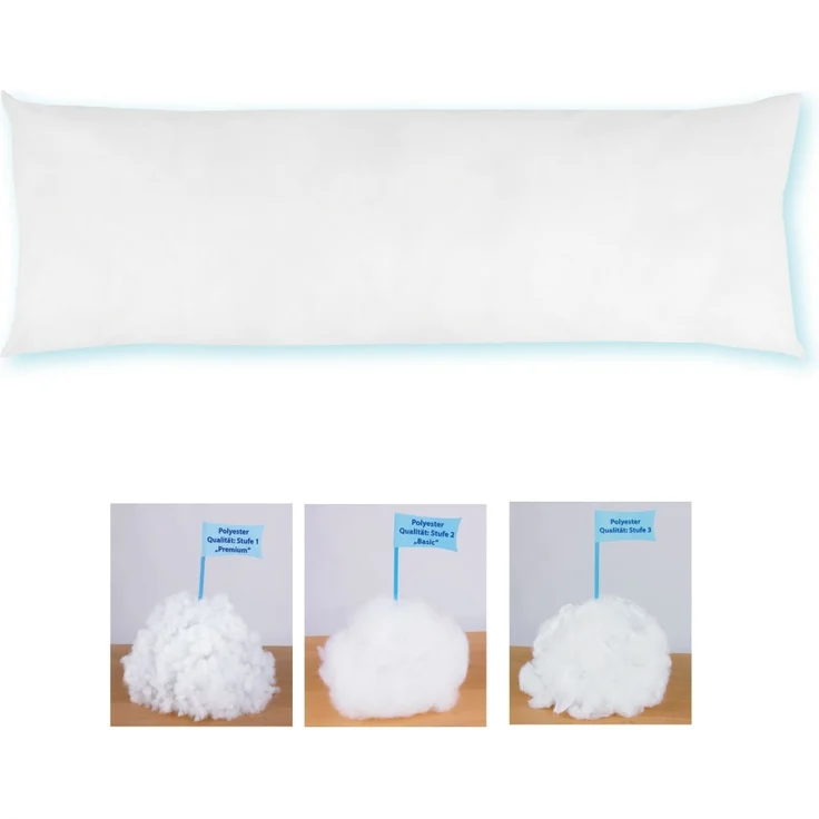 Arsvita Füllkissen Kissenfüllung mit Feder,Polyester Füllung 40 x 140 cm Polyester - Premiumfüllung – Bild 5