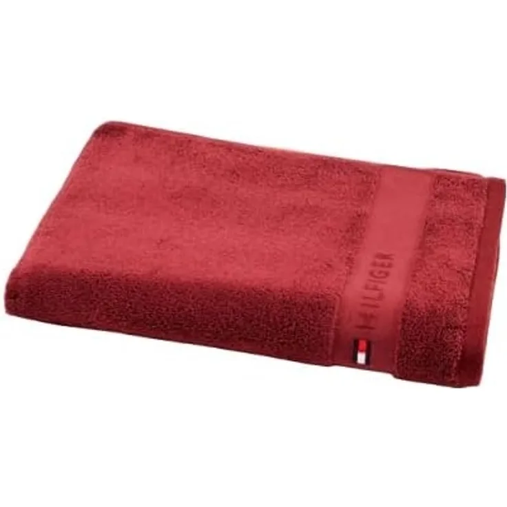 Tommy Hilfiger Handtücher Uni|Handtuch 50x100 cm| muscat