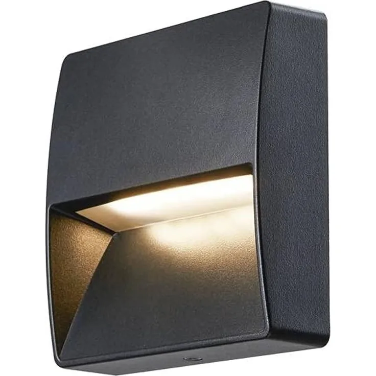 SLV Leuchte 1002869 DOWNUNDER OUT square WL Outdoor LED Wandeinbauleuchte anthrazit 3000K