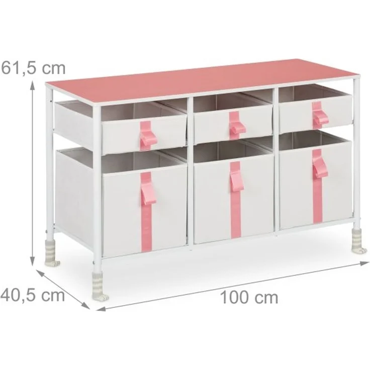 Kommode für Kinder 6 Schubladen – Bild 4