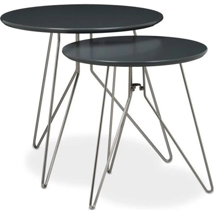 Beistelltisch 2er Set 3 Metallbeine – Bild 3