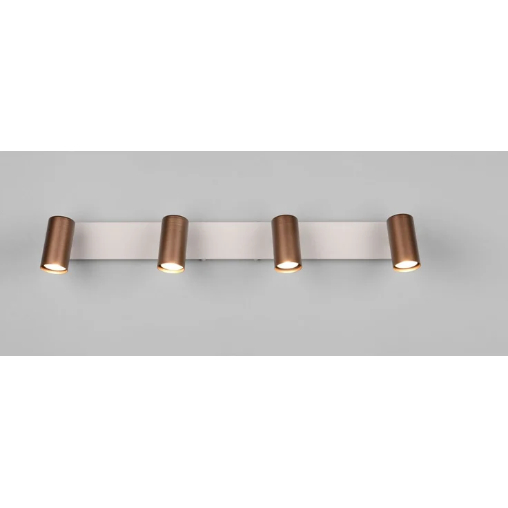 Deckenstrahler TARYN Coffee / Grau 4-flammig, Breite 56cm – Bild 5