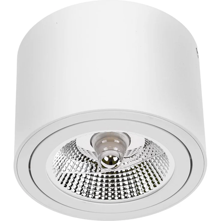 Deckenspots weiß D-139mm AR111 GU10 IP20 rund schwenkbar