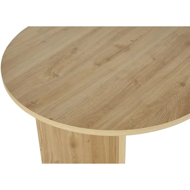 Skye Decor Esstisch Sablin (1-St, 1 Tisch), modernes Design, stabile 180 x 90, Oval Tischplatte – Bild 9