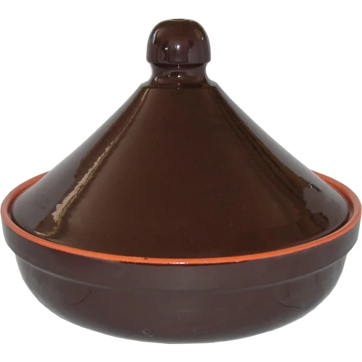 Colì Maioliche e Terrecotte dal 1650 Brunella Tajine, Terrakotta, braun, Maße: 26 x 26 x 20 cm