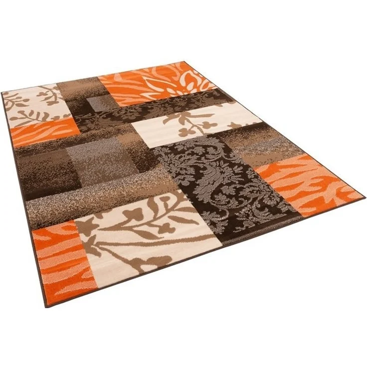 Pergamon Designteppich Designer Teppich Samba Modern Karo, Rechteckig, Höhe: 6 mm – Bild 4