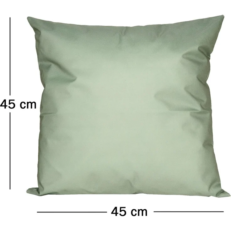 JACK Dekokissen JACK 45x45cm Outdoor Lounge Kissen Dekokissen inkl. Füllung Sitzkissen, Robust, Strapazierfähig, Wasserabweisend, für Innen & Außen – Bild 2