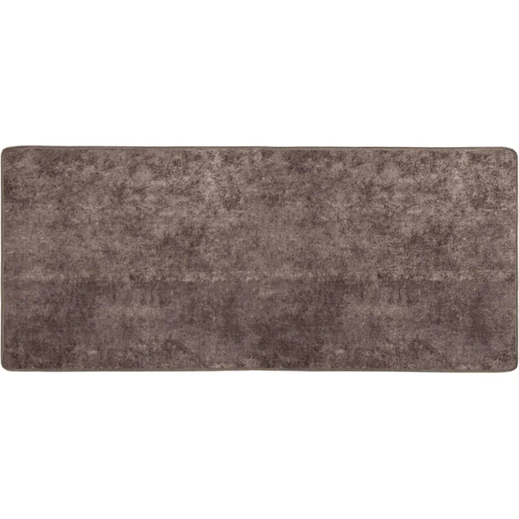 vidaXL Teppichläufer MARSA Grau 100 x 50 cm Polyester und PVC 42023182 – Bild 2