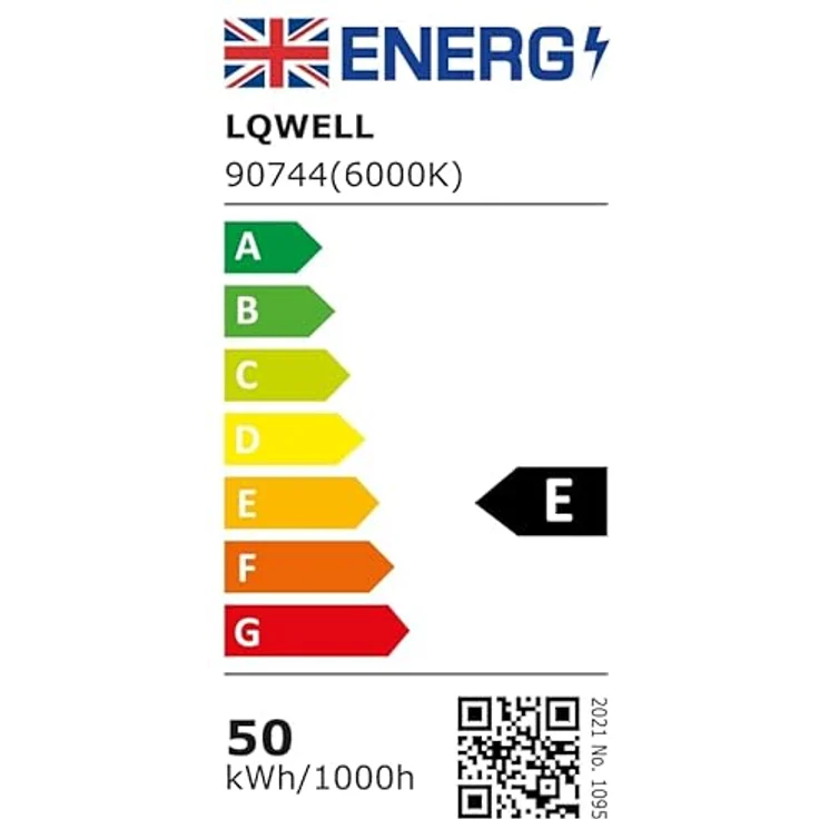 LQWELL® Deckenleuchte LED Deckenlampe, IP44 Wasserfest Badlampe Rund Flach 50W 6000K 5500LM Modern Schlicht Lampe Dünn für Wohnzimmer Badezimmer Schlafzimmer Küche Balkon Keller, 600 * 25mm – Bild 16
