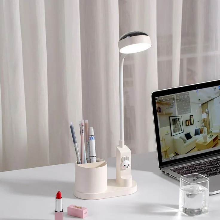 Novzep Nachtlicht LED-Stifthalterleuchte, dimmbare Projektion verstellbarer Lichtmast