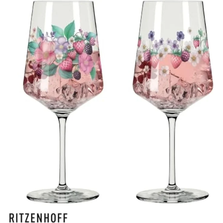 Ritzenhoff 6011004 Aperitifglas 2er-Set F25 SOMMERSONETT Sprizz 2025 – Bild 2