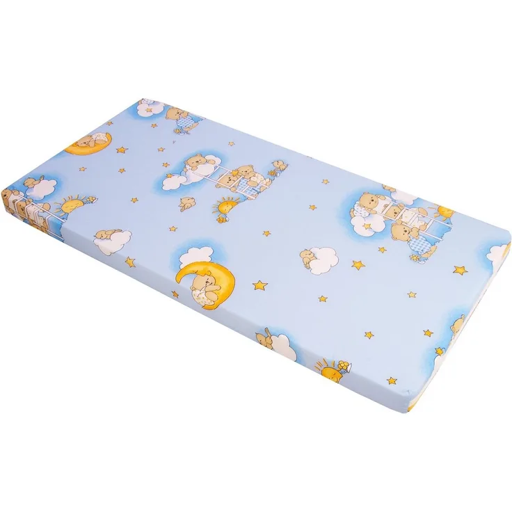 Kindermatratze, Best for Kids, 6 cm hoch, (Set), 60x120 cm, Bezug aus Baumwolle, Hergestellt in der EU