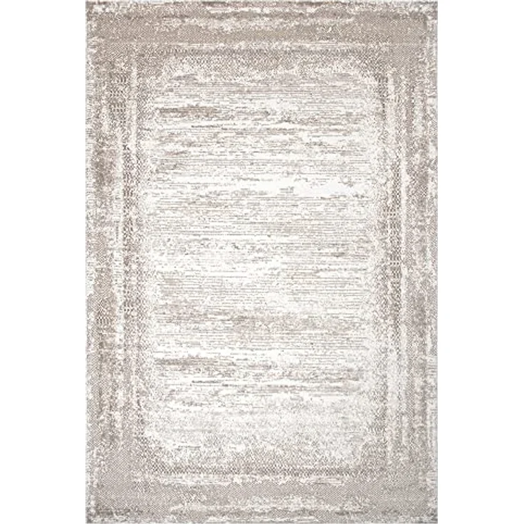Novel Webteppich Harmony, rechteckig 80x150 cm, Beige, Vintage, Oeko-Tex® Standard 100, pflegeleicht, Kurzflorteppich – Bild 7