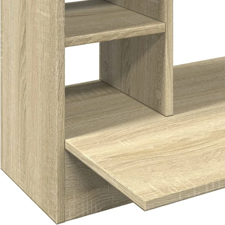 vidaXL Wand-Schreibtisch Sonoma Eiche 105x48x75 cm Holzwerkstoff 847970 – Bild 6