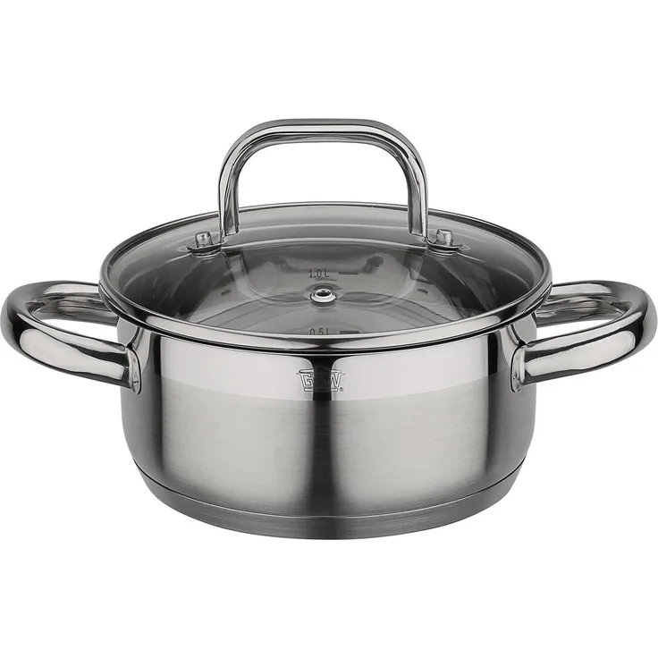 GSW Bratentopf Fogo, Edelstahl 18/8 (1-tlg), Induktion