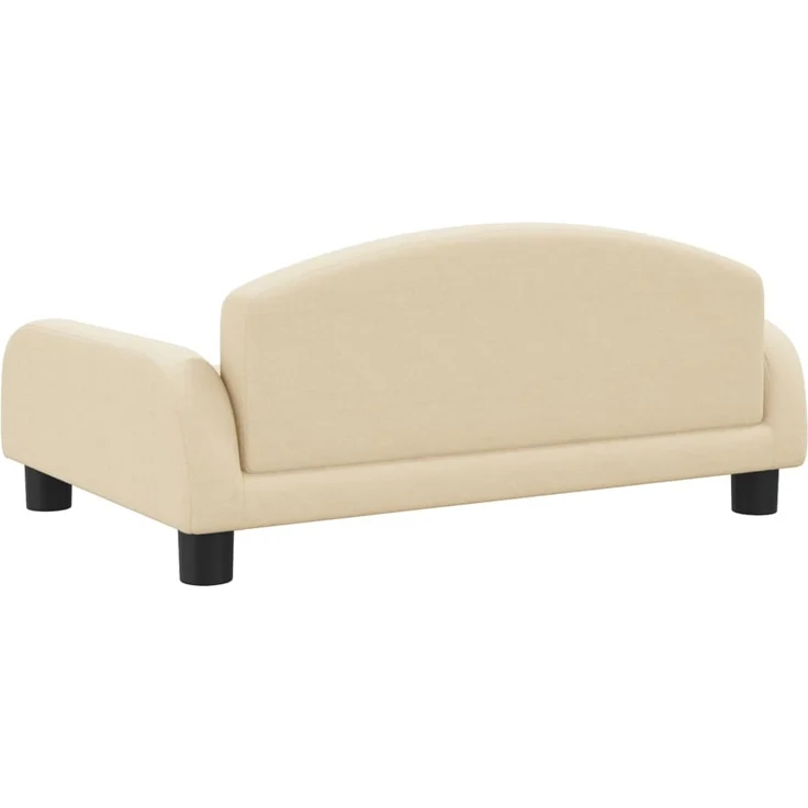 vidaXL Kindersofa Creme 70x45x30 cm Stoff 3196357 – Bild 4