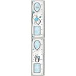 Disney - Kinder Messlatte für die Wand mit Silber - mit Bilderrahmen - zur Dekoration des Kinderzimmers - Winnie-Puuh-Design