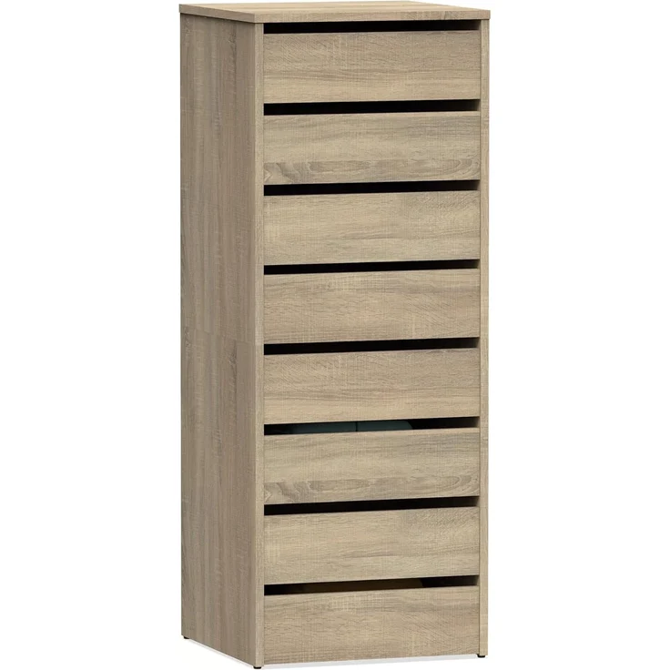 Muebles Pitarch | Kommode 4 Schubladen, Cambrian Eiche, 63,5 x 46 x 45 cm (Höhe x Breite x Tiefe), Kollektion Tibet – Bild 6