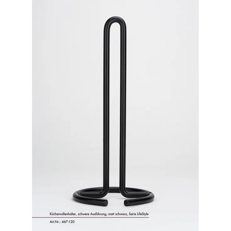 Küchenrollenhalter JUSTINUS LIFE STYLE schwarz