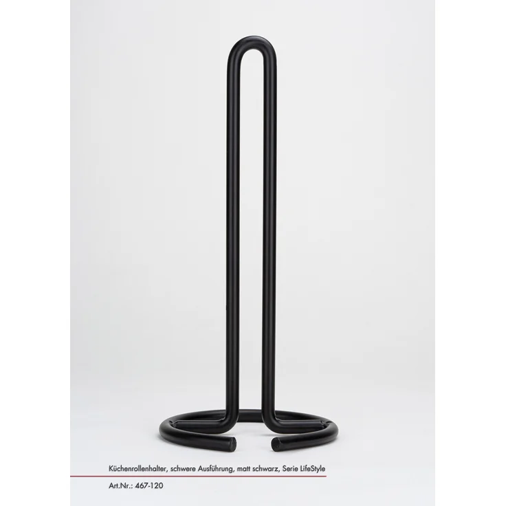 Küchenrollenhalter JUSTINUS LIFE STYLE schwarz
