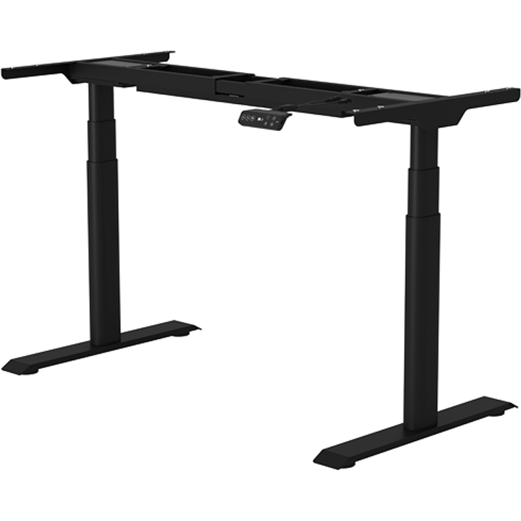 FlexiSpot E8 Schreibtisch höhenverstellbar, mit ovalen Beinen & Dual-Motor – elegant, stabil & 7 Jahre Garantie schwarz
