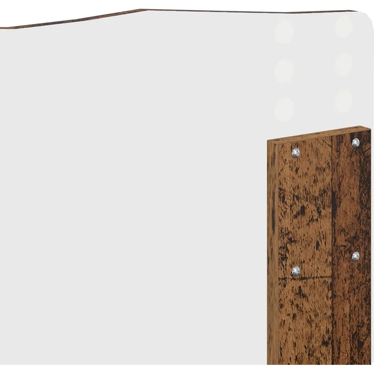 vidaXL Bettrahmen Altholz 120 x 200 cm Massives Kiefernholz 3412923 – Bild 10