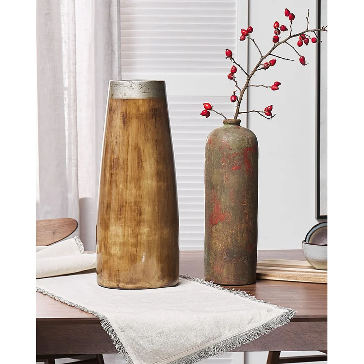 Dekovase CYRENE Keramik 50 cm Dunkelbraun – Bild 3