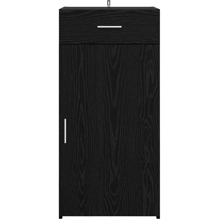 vidaXL Sideboard Schwarz Eichen-Optik 45 x 42,5 x 93 cm Holzwerkstoff 883149 – Bild 6