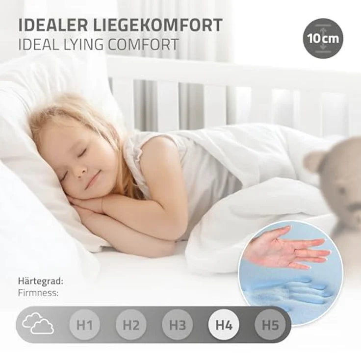 ML-DESIGN Kinderbett Hausbett Spielbett inkl. Lattenrost kreativ Bodenbett für Kinder, Abenteuerbett mit Rausfallschutz Spielbett Kiefer Weiß Himmelbett – Bild 8