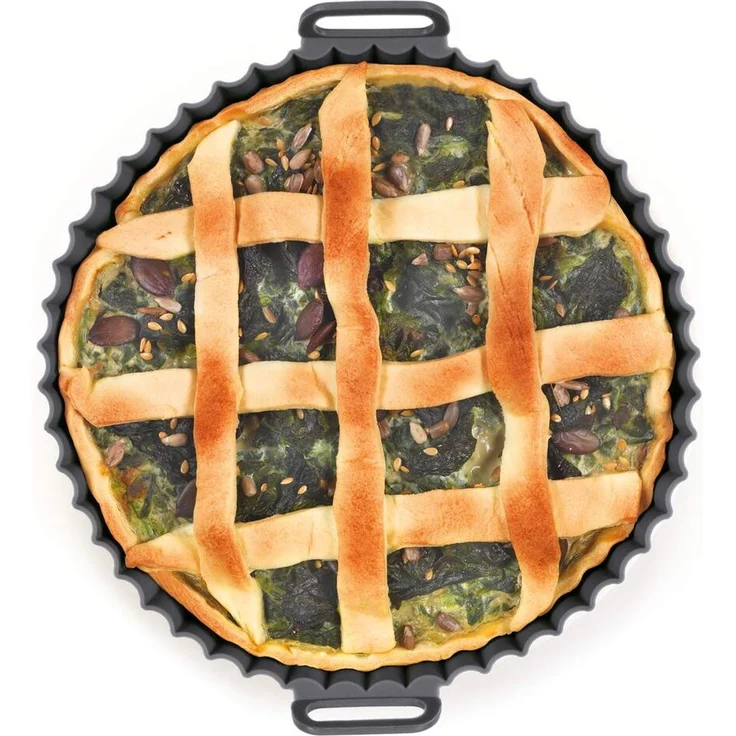 METALTEX 222195000 Silikonkorb für Airfryer Ø 20 cm, geeignet für Heißluftfritteuse, Mikrowelle und Ofen – Bild 5