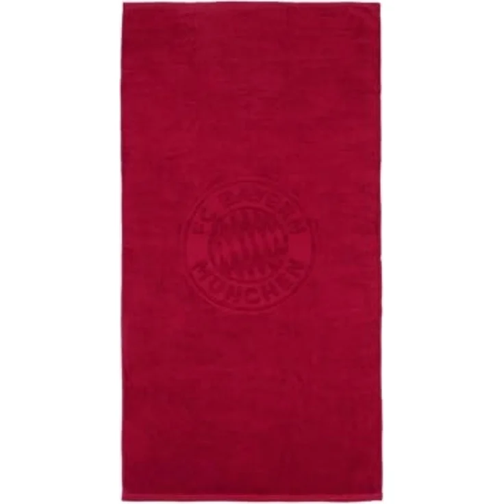 FC Bayern München Badetuch FC Bayern München Duschtuch 180 x 90 cm (Bordeaux), 100% Baumwolle – Bild 1